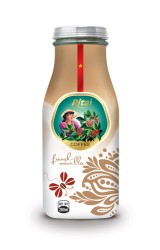 بطری 280ml قهوه فرانسه وانیلی شیشه ای